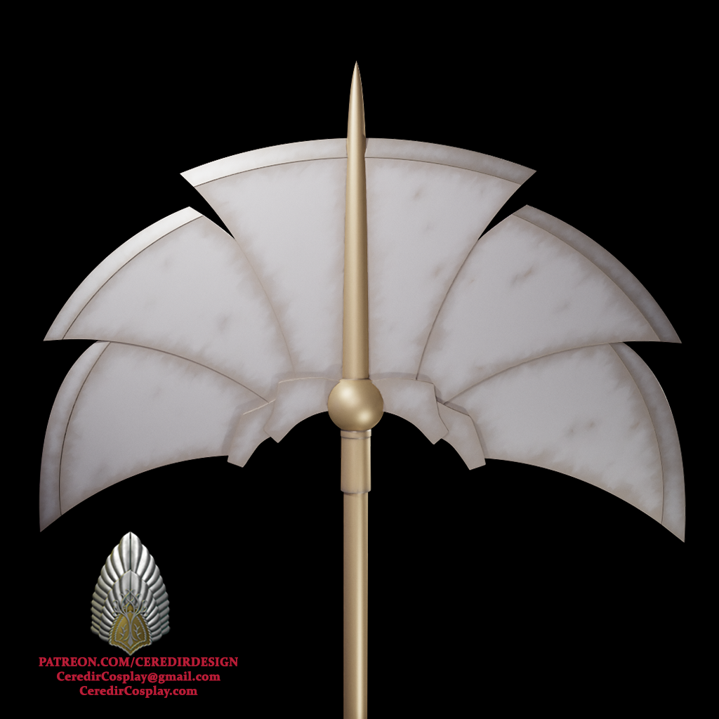 Mandalore the Ultimate Axe Star Wars  3d digital Download