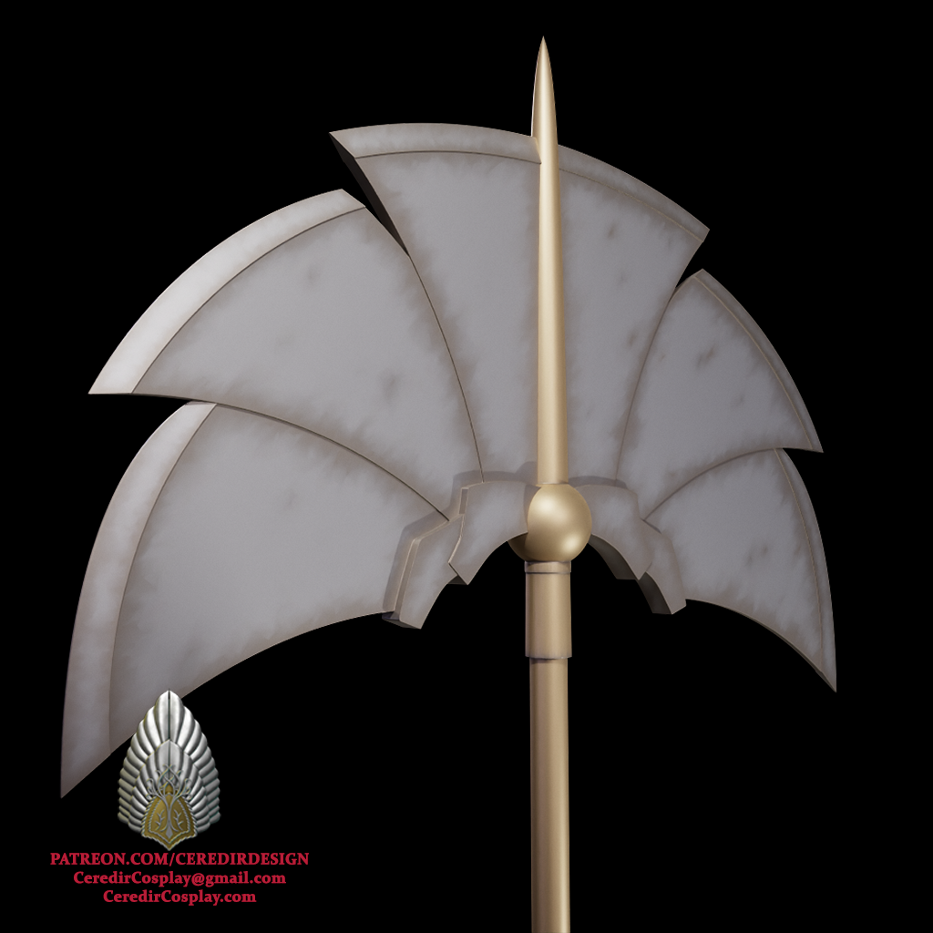 Mandalore the Ultimate Axe Star Wars  3d digital Download