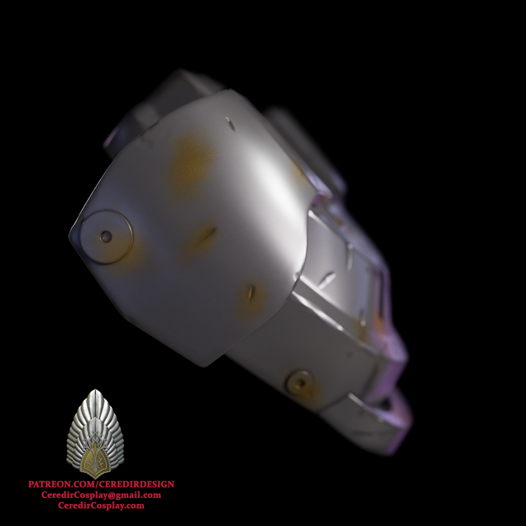 Mandalore the Ultimate Shoulder Star wars 3D DIGITAL DL