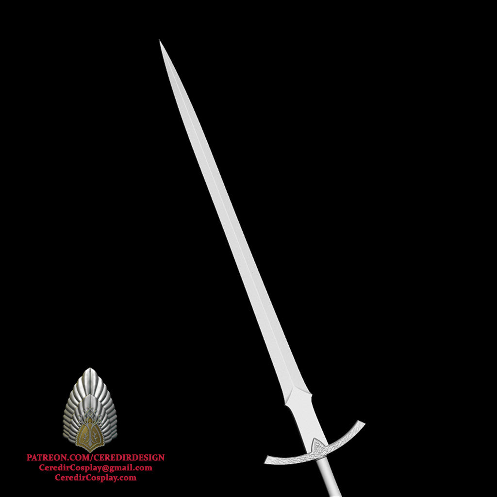 Witch King Sword lord of the rings 3D DIGITAL DOWNLOAD