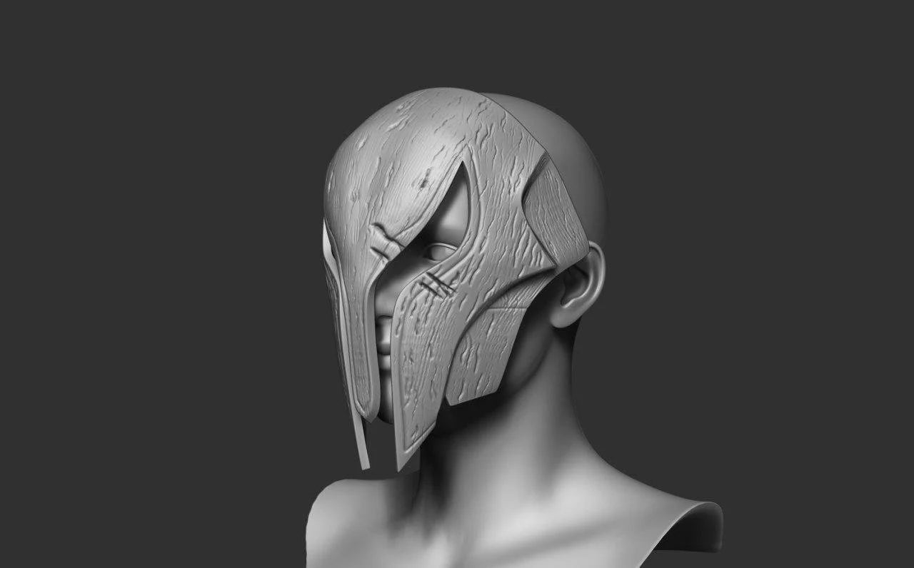 Sith Acolyte/ Sith Lord Mask 3d printed