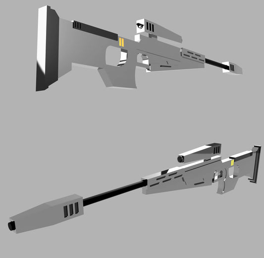Gar Saxon Rifle 3D Printed