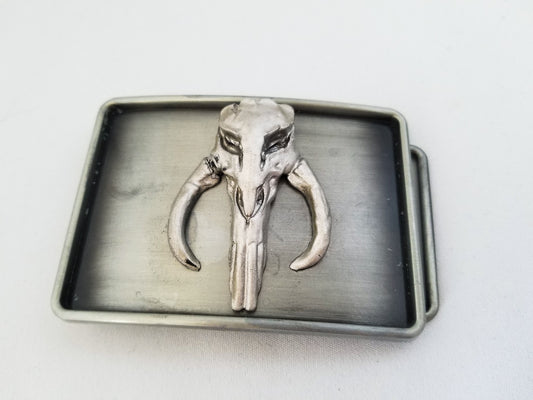 Mandalorian Mythosaur Skull Metal Belt Buckle