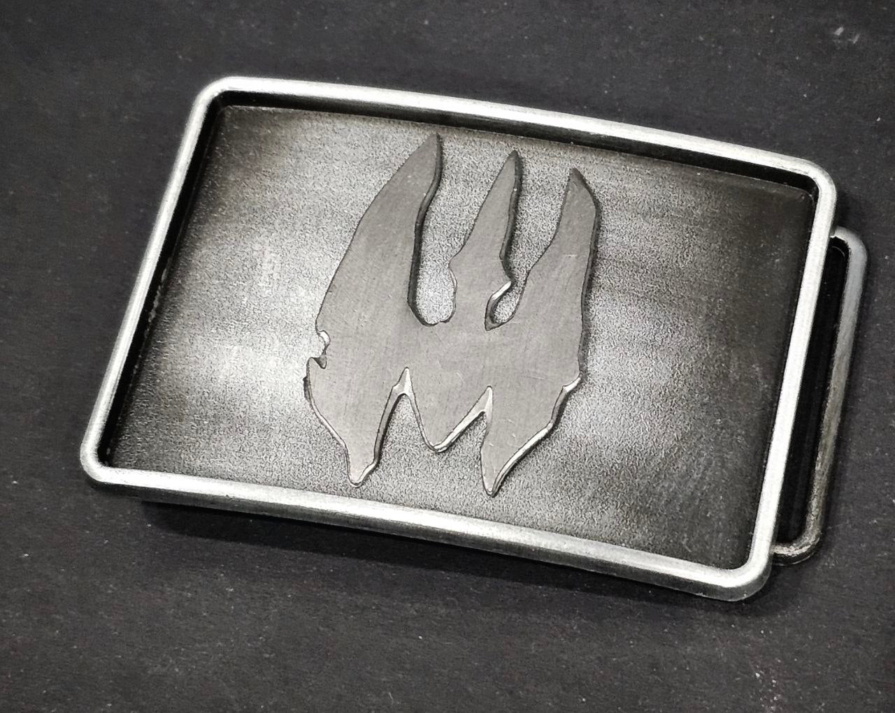 Mandalorian Deathwatch Metal Belt Buckle