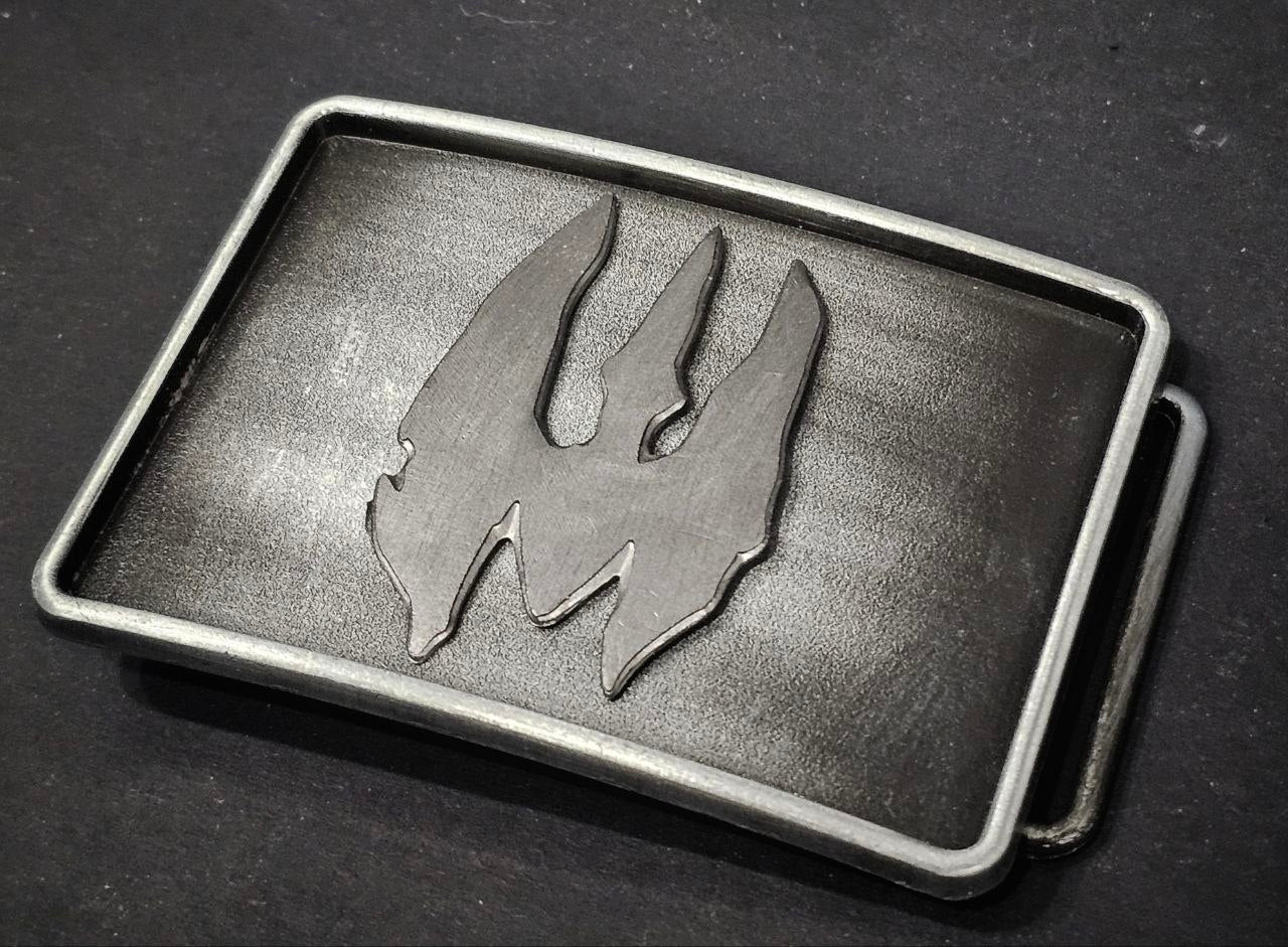 Mandalorian Deathwatch Metal Belt Buckle