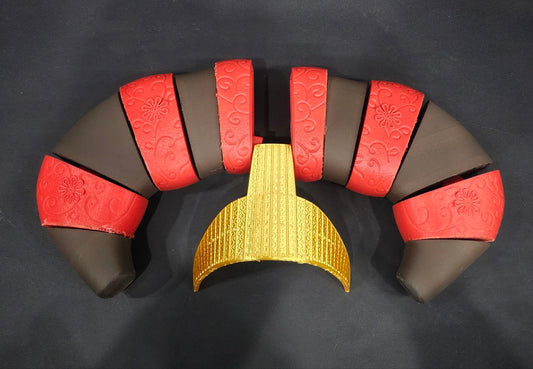 Queen Amidala Battle Crown 3d printed